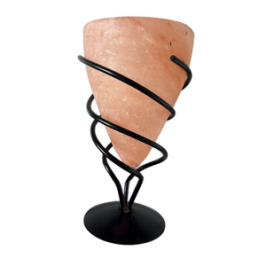 🦋2 For $50🦋Himalayan Salt Cone Candle Holder With Stand